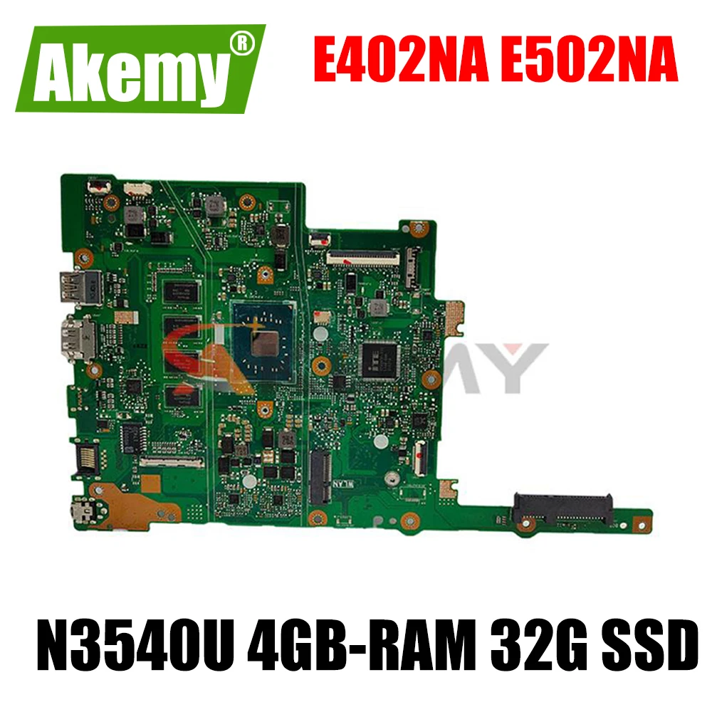 E402NA For ASUS E402N E502N E402NA E502NA R417N Laotop Motherboard with CPU N3540U 4GB-RAM 32G SSD 100% Fully Tested
E402NA For ASUS E402N E502N E402NA E502NA R417N Laotop Motherboard with CPU N3540U 4GB-RAM 32G SSD 100% Fully Tested