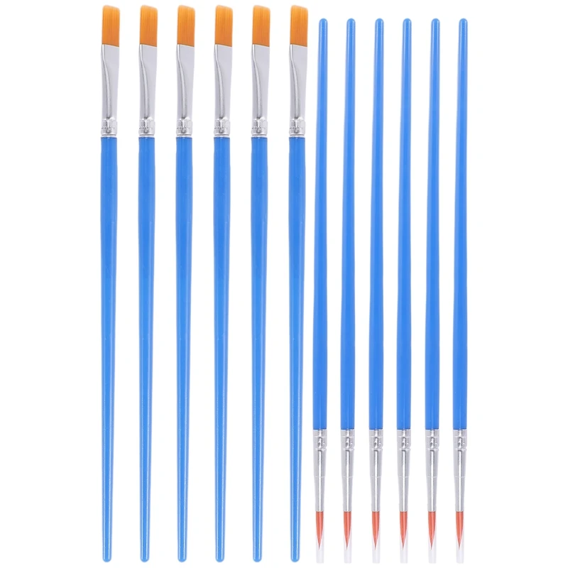 100 Pieces Kids Paint Brushes Set For Watercolor Oil Painting Flat +Pointed Brush For Body Face Nail Craft Art
100 Pieces Kids Paint Brushes Set For Watercolor Oil Painting Flat +Pointed Brush For Body Face Nail Craft Art