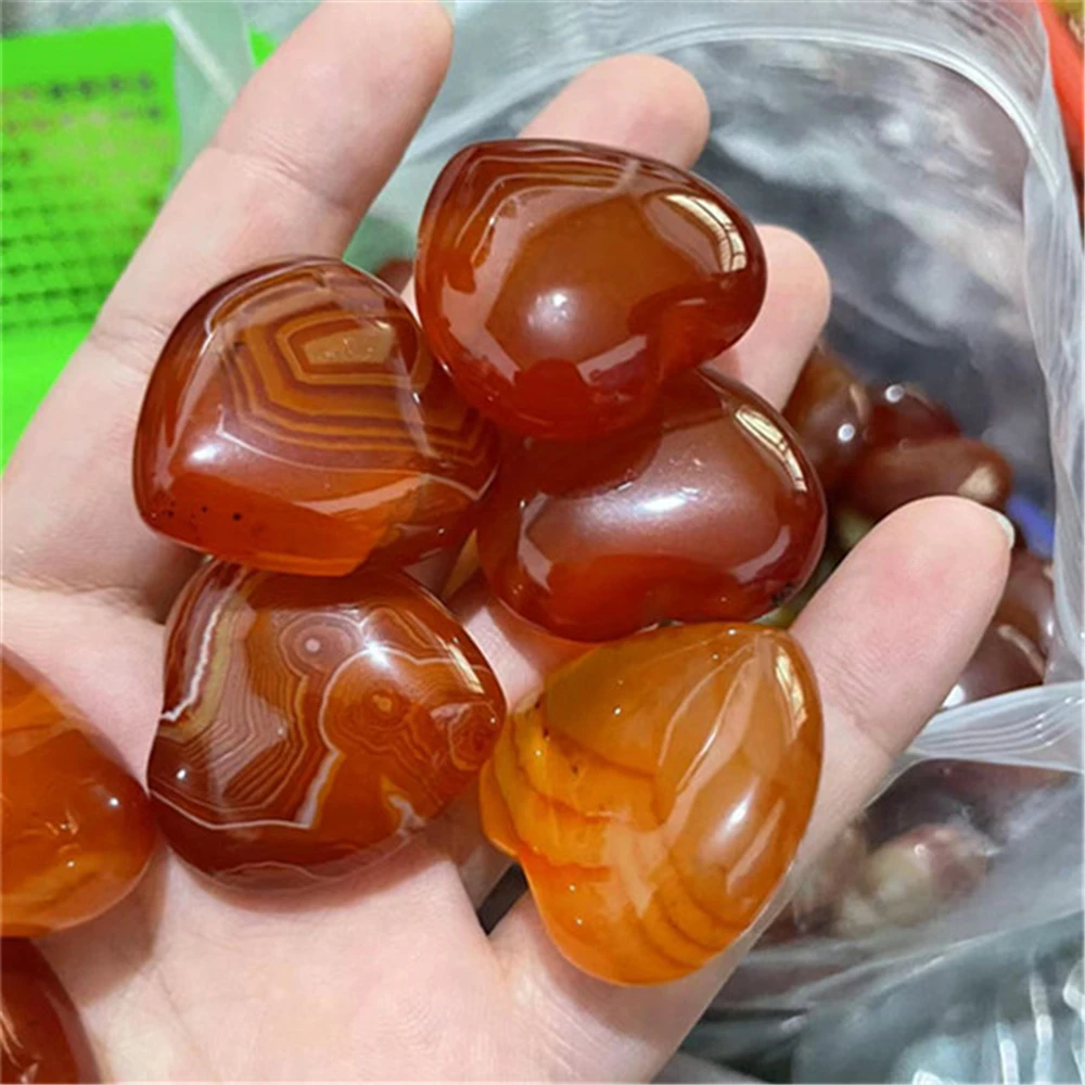 1pcs Natural Agate Polished Gemstone Red Carnelian Hearts Shaped Crystals Stones For Home Decoration Gifts
1pcs Natural Agate Polished Gemstone Red Carnelian Hearts Shaped Crystals Stones For Home Decoration Gifts