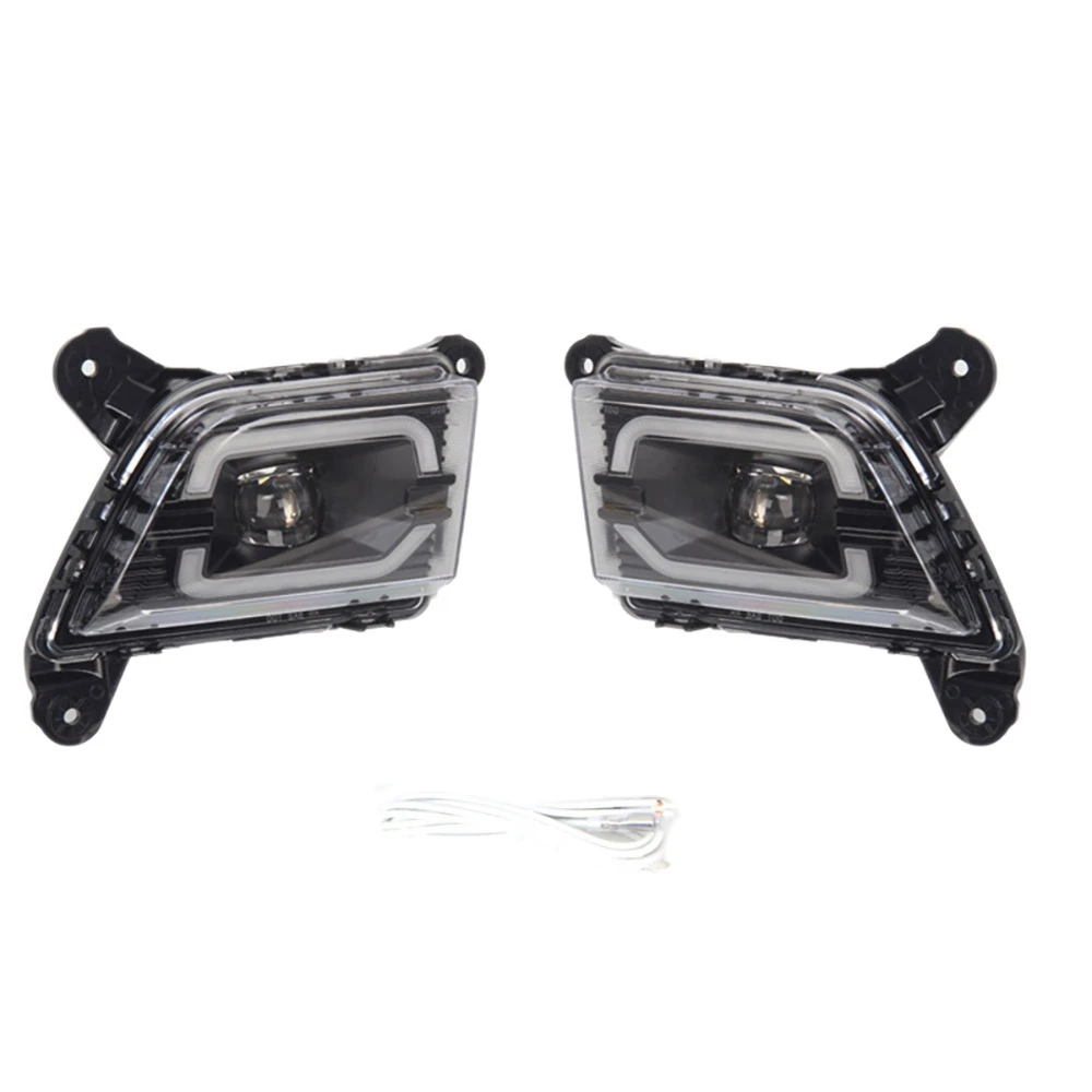 1 Pair Car LED Fog Light Running Lights DRL with Wiring for Chevy Silverado 1500 2019-2021 Passing Driving Fog Lamp
1 Pair Car LED Fog Light Running Lights DRL with Wiring for Chevy Silverado 1500 2019-2021 Passing Driving Fog Lamp