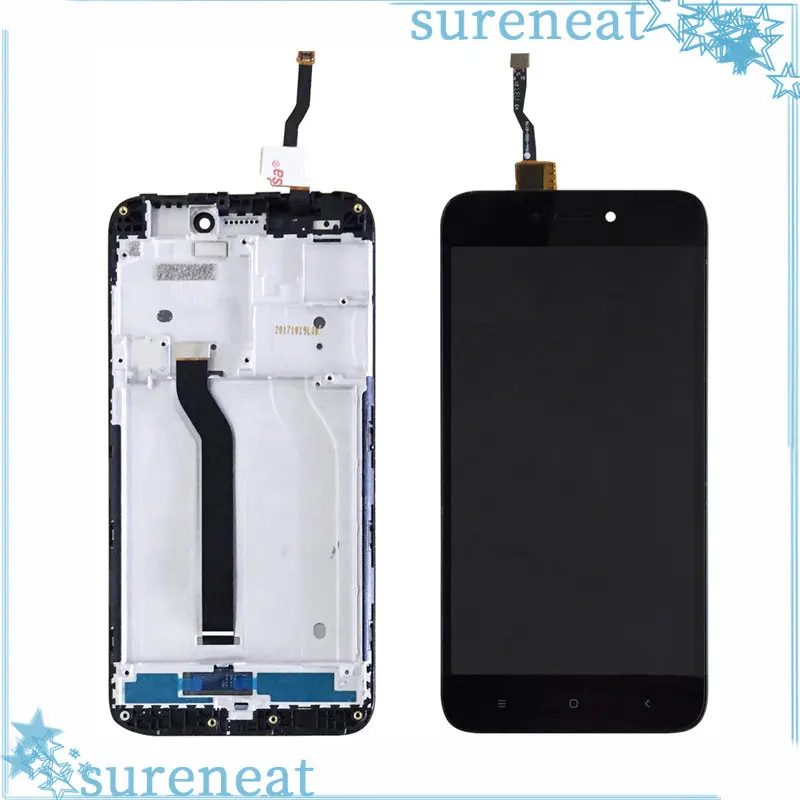5.0''For Xiaomi Redmi 5A LCD Display Touch Screen Replacement Tested Cell Phone Screen Digitizer Assembly Part with Frame
5.0''For Xiaomi Redmi 5A LCD Display Touch Screen Replacement Tested Cell Phone Screen Digitizer Assembly Part with Frame