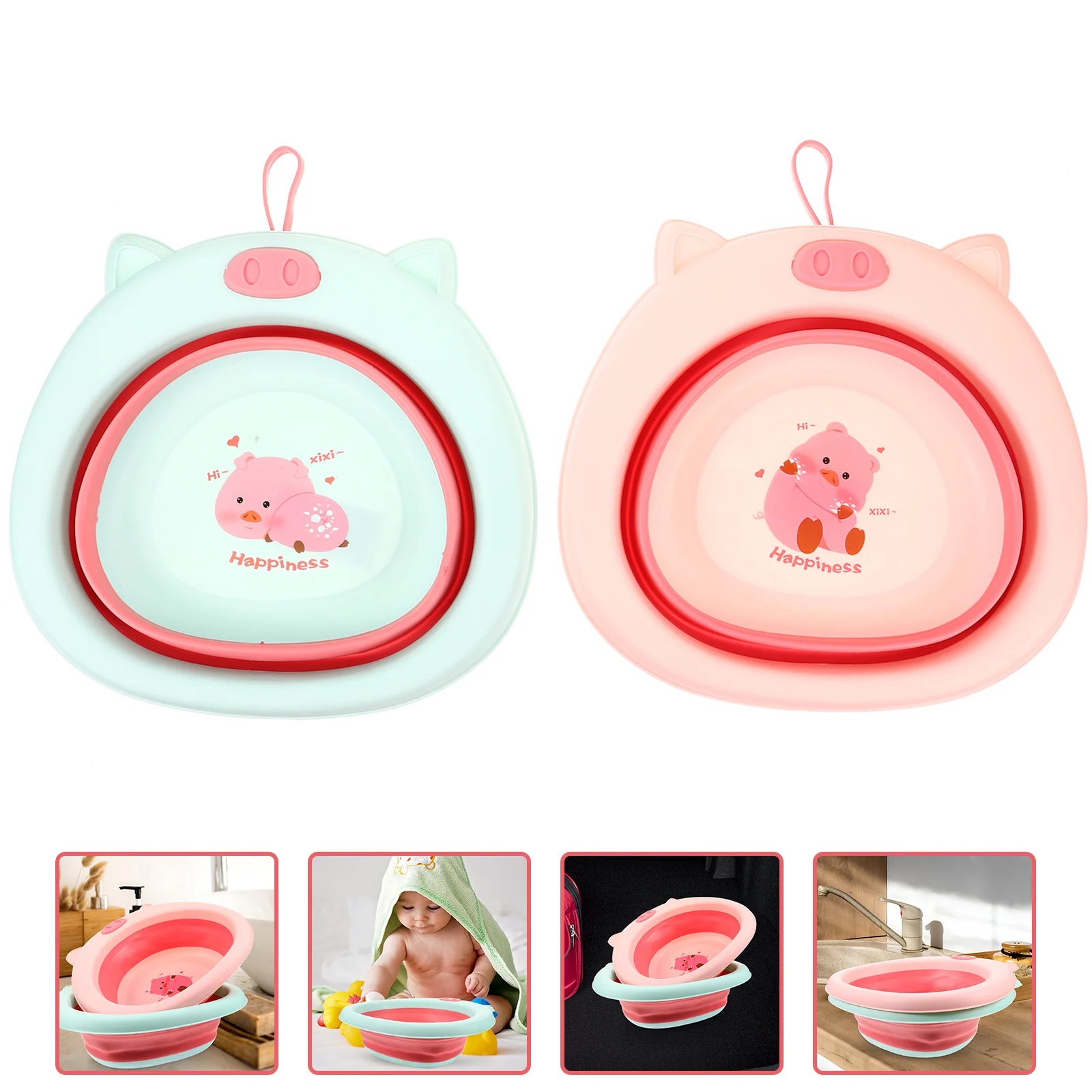 2pcs Kids Wash Basins Collapsible Washbasin Folding Washing Basin Portable Washing Basin
2pcs Kids Wash Basins Collapsible Washbasin Folding Washing Basin Portable Washing Basin
