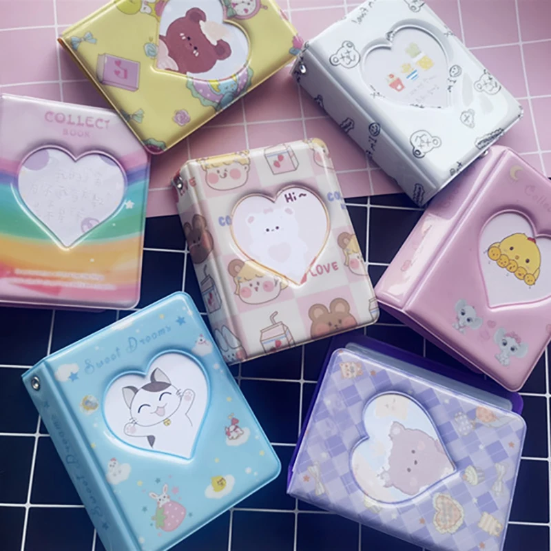 3 Inch Photo Album Cute Cartoon Mini Photo Album for Fujifilm Instax Camera Film Card Album DIY Star Small Card Storage Album
3 Inch Photo Album Cute Cartoon Mini Photo Album for Fujifilm Instax Camera Film Card Album DIY Star Small Card Storage Album