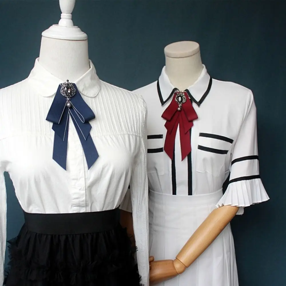 White Shirt Accessory Neck Ties Small Bowtie College Style Cravat Bow Tie 
White Shirt Accessory Neck Ties Small Bowtie College Style Cravat Bow Tie