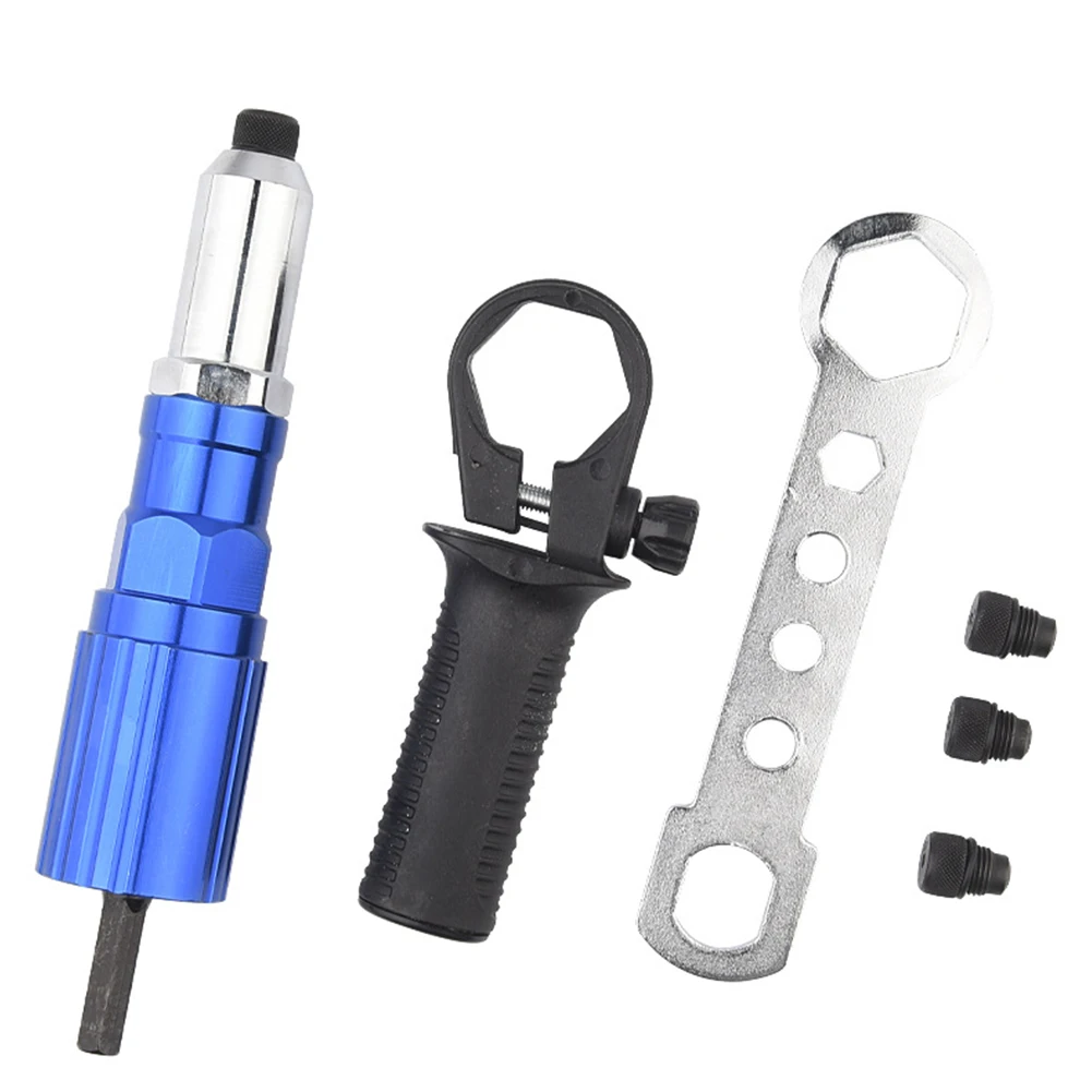 2.4-4.8mm Electric Rivet Tool Drill Adapter Cordless Riveting Tool Insert Nut 19x14x3cm 1 Set Adjustable Riveting Adapter
2.4-4.8mm Electric Rivet Tool Drill Adapter Cordless Riveting Tool Insert Nut 19x14x3cm 1 Set Adjustable Riveting Adapter