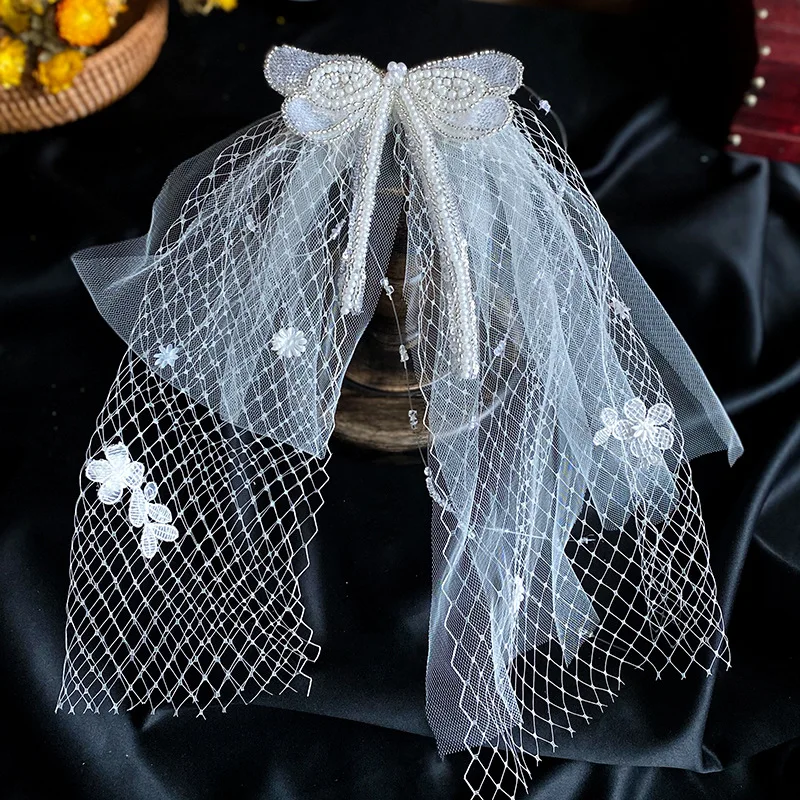 Beaded Sequins Lace Petals Bows Hair Clips Short Yarn Samples Bridal Headdresses Bridal Accessories
Beaded Sequins Lace Petals Bows Hair Clips Short Yarn Samples Bridal Headdresses Bridal Accessories