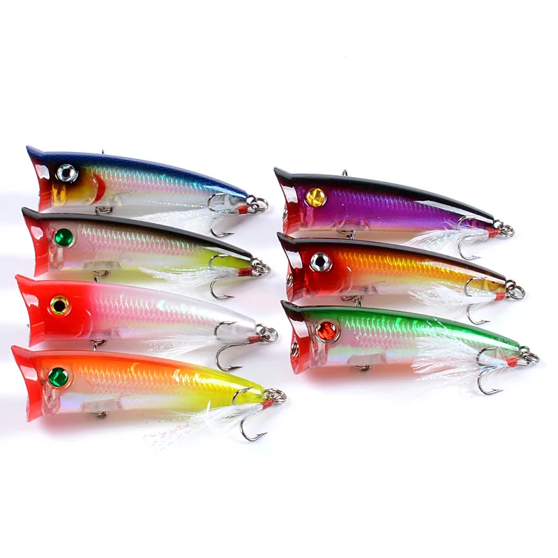 Topwater Popper 1PC Fishing Lure 7.8cm/10.5g Hard Bait Floating Lure Fishing Baits Wobblers Long Casting Fishing
Topwater Popper 1PC Fishing Lure 7.8cm/10.5g Hard Bait Floating Lure Fishing Baits Wobblers Long Casting Fishing