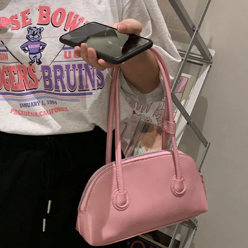 New Style Women's Fashion Handbags Retro Solid Color Wax Leather Shoulder Underarm Bag Casual Hobos Handbags bags for women
New Style Women's Fashion Handbags Retro Solid Color Wax Leather Shoulder Underarm Bag Casual Hobos Handbags bags for women