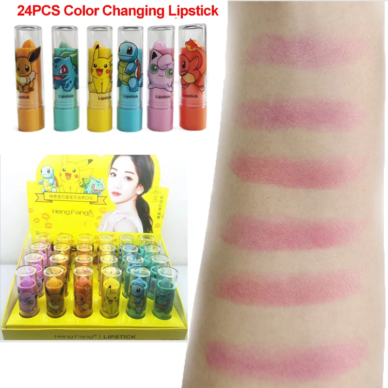 24PCS Color Changing Lipstick Makeup Lip Balm Set Long-Lasting Wear Non-Stick Cup Not Fade Waterproof Lip Gloss
24PCS Color Changing Lipstick Makeup Lip Balm Set Long-Lasting Wear Non-Stick Cup Not Fade Waterproof Lip Gloss