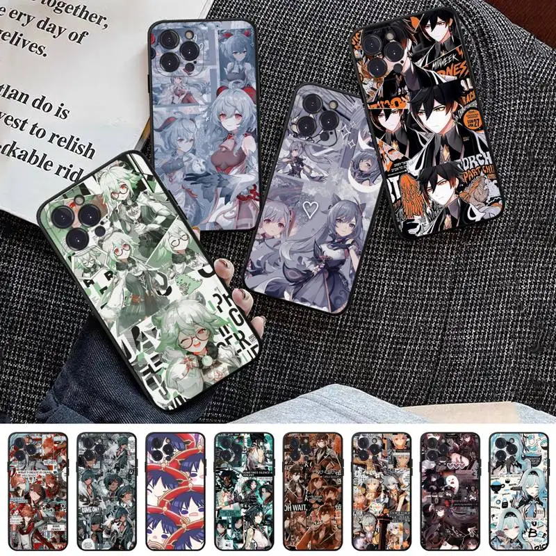 Genshin Impact Phone Case for iphone 14 13 12 11 Pro Mini Xs Max 8 7 6 Plus X XR Se 2020 Soft Silicone Cover
Genshin Impact Phone Case for iphone 14 13 12 11 Pro Mini Xs Max 8 7 6 Plus X XR Se 2020 Soft Silicone Cover