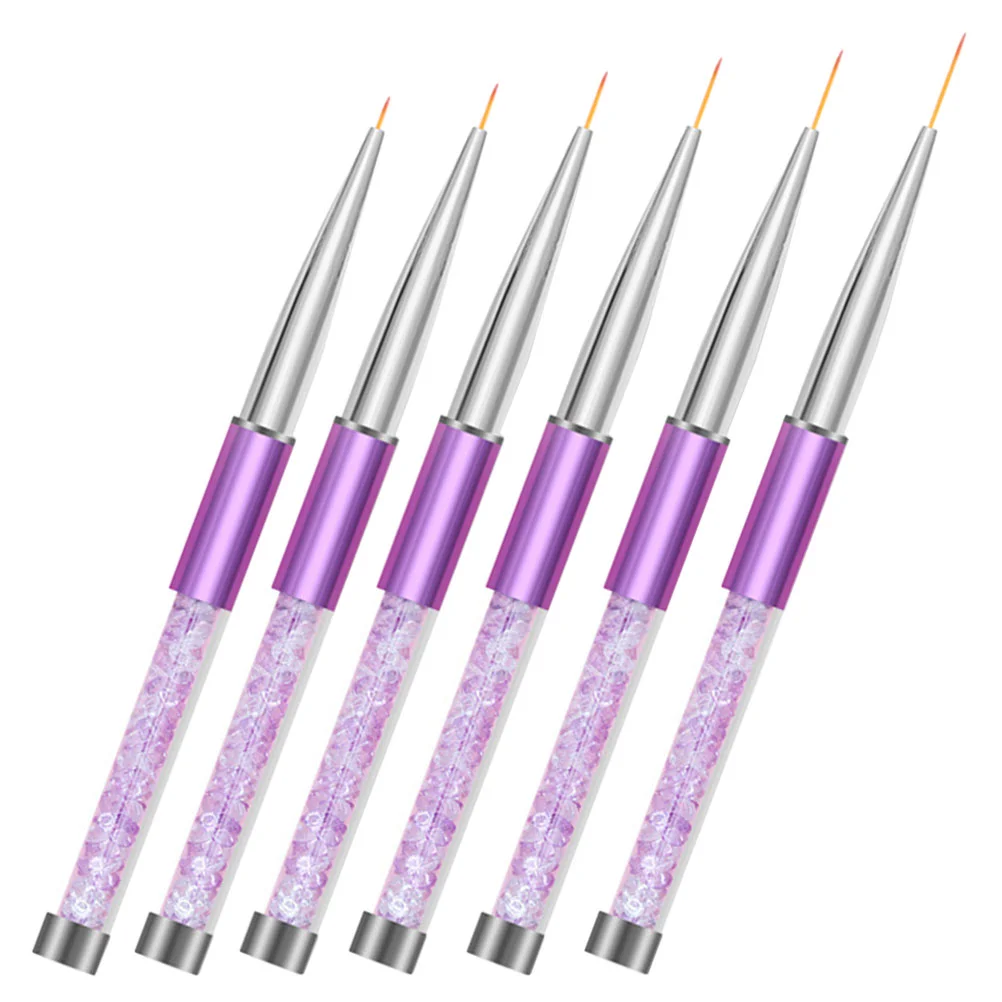 6Pcs Home Diy Nail Brush Nail Brush Nail Painting Pen Manicure Brush Nails Brush Pen for Home Salon Nail
6Pcs Home Diy Nail Brush Nail Brush Nail Painting Pen Manicure Brush Nails Brush Pen for Home Salon Nail