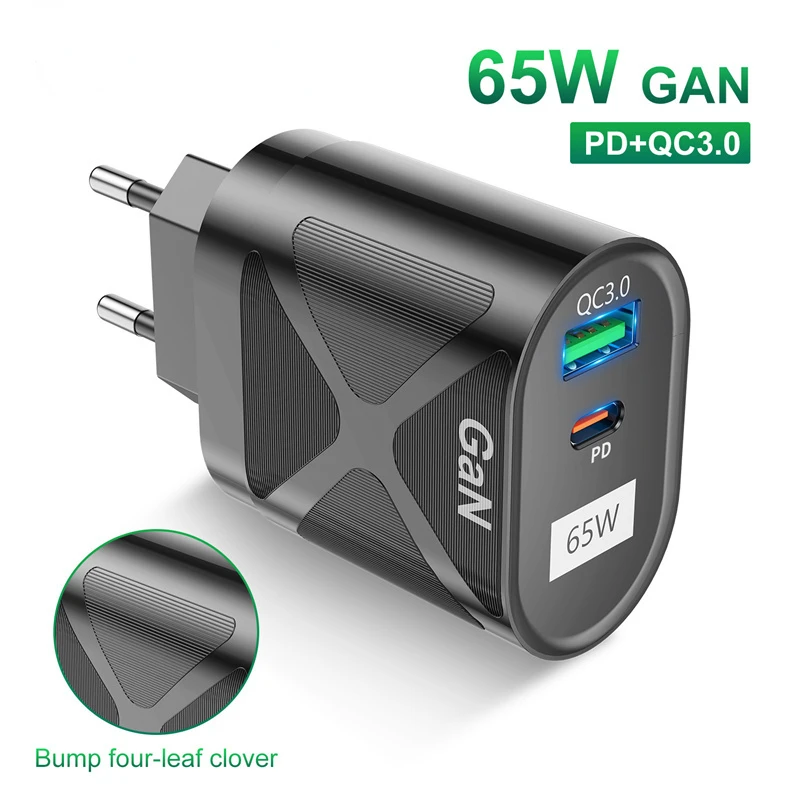 GYSO 65W GaN Fast Charger Adapter For MacBook Pro Laptop Type C PD Fast Charging For iPhone 14 13 12 iPad Huawei Xiaomi Samsung 
GYSO 65W GaN Fast Charger Adapter For MacBook Pro Laptop Type C PD Fast Charging For iPhone 14 13 12 iPad Huawei Xiaomi Samsung