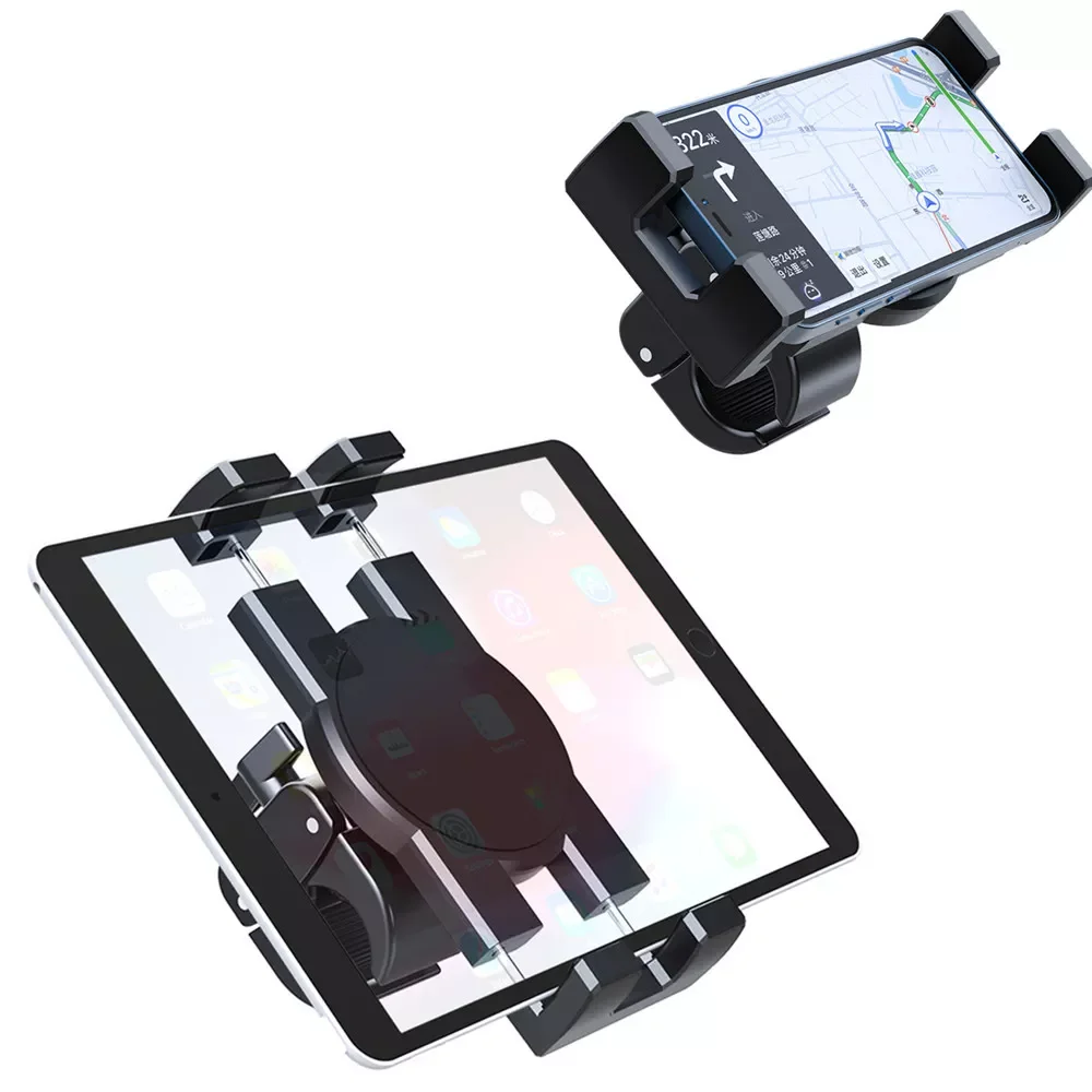 Handlebar Tablet Clamp Mount for 4.7 to 13 inch Motorcycle Bicycle Scooter Clip Phone Holder for iPad 12.9 S8 S7 Fe Plus Stand
Handlebar Tablet Clamp Mount for 4.7 to 13 inch Motorcycle Bicycle Scooter Clip Phone Holder for iPad 12.9 S8 S7 Fe Plus Stand