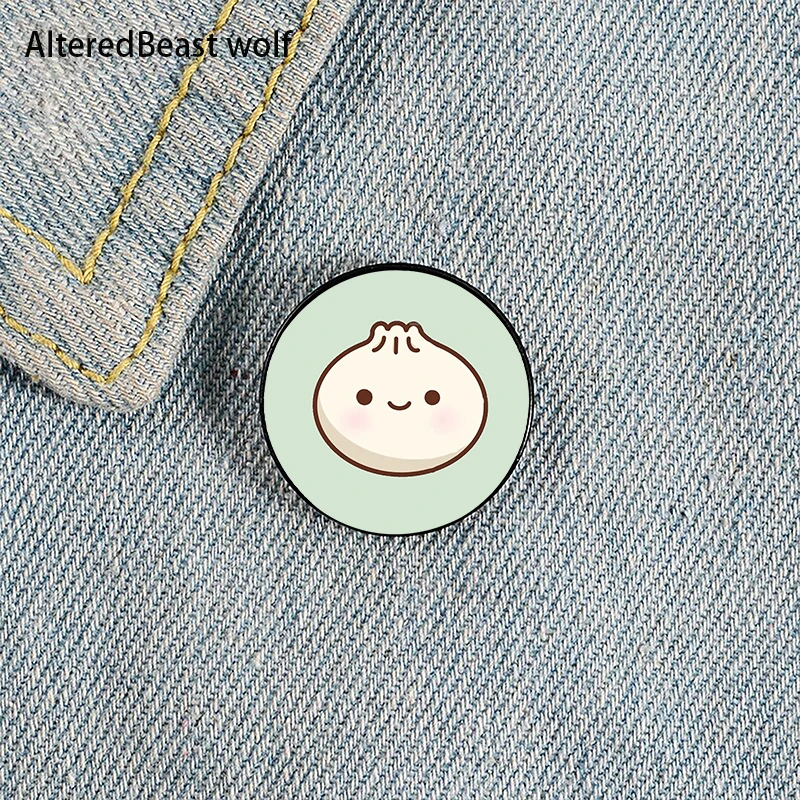 Cute dumpling Printed Pin Custom Funny Brooches Shirt Lapel Bag Cute Badge Cartoon Cute Jewelry Gift for Lover Girl Friends 
Cute dumpling Printed Pin Custom Funny Brooches Shirt Lapel Bag Cute Badge Cartoon Cute Jewelry Gift for Lover Girl Friends