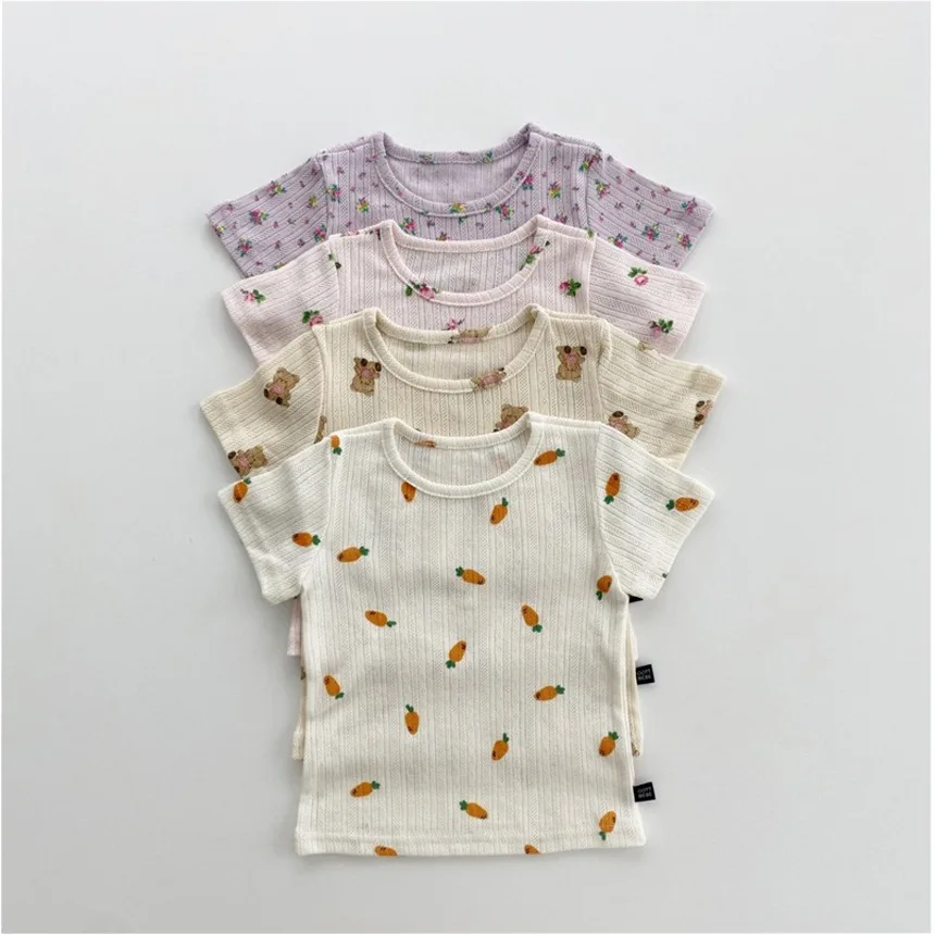 2022 New Summer Baby Boy Clothes Set Cute Carrot Print Short Sleeve Tops + Short 2pcs Baby Girl Outfit Cartoon Infant Suit
2022 New Summer Baby Boy Clothes Set Cute Carrot Print Short Sleeve Tops + Short 2pcs Baby Girl Outfit Cartoon Infant Suit