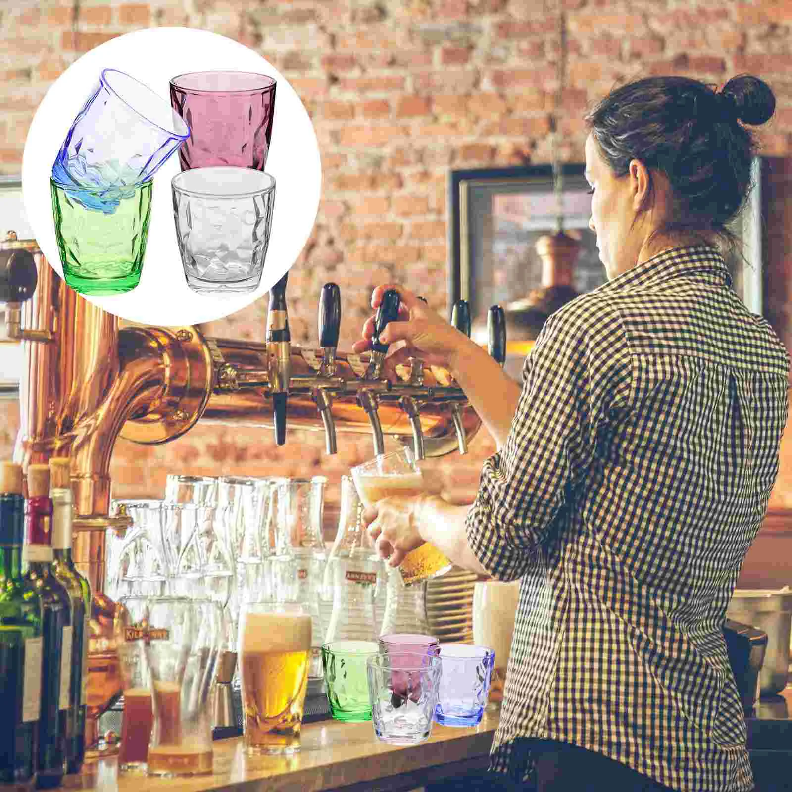 4Pcs Party Drinking Cups Reusable Plastic Cups Drinking Cups Party Drinking Mugs Beverage Cups
4Pcs Party Drinking Cups Reusable Plastic Cups Drinking Cups Party Drinking Mugs Beverage Cups