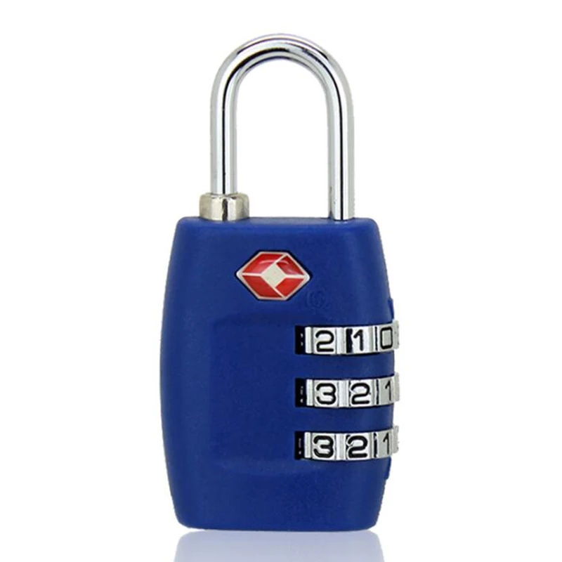 

PC TSA Locks Smart Combination Lock for Travel Luggage Suitcase Anti-theft Code Padlock Customs Password Lock