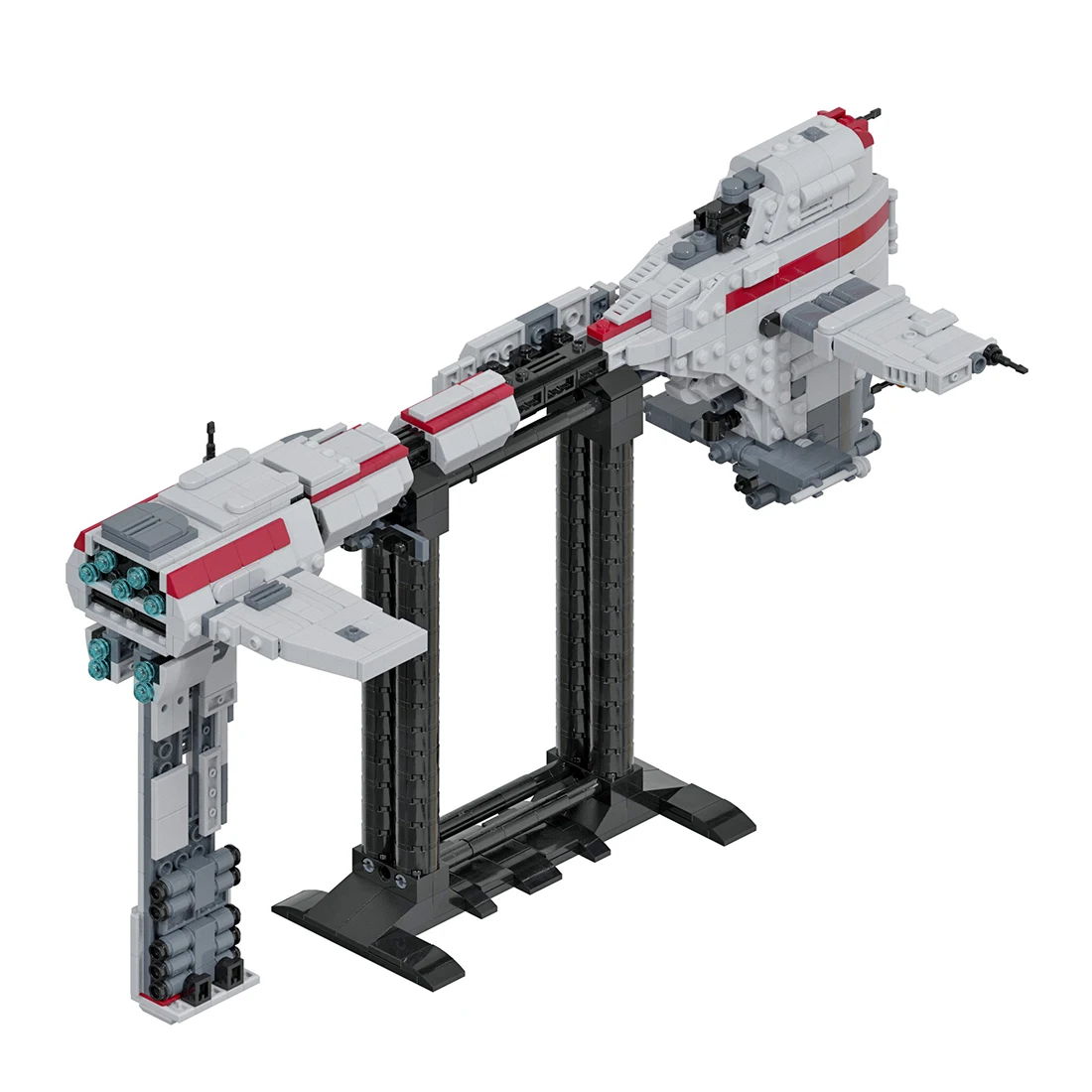 Authorized MOC-101421 1101Pcs Space Wars Sci-fi Frigate Building Block MOC Kit (Licensed and Designed by ky_ebricks)
Authorized MOC-101421 1101Pcs Space Wars Sci-fi Frigate Building Block MOC Kit (Licensed and Designed by ky_ebricks)