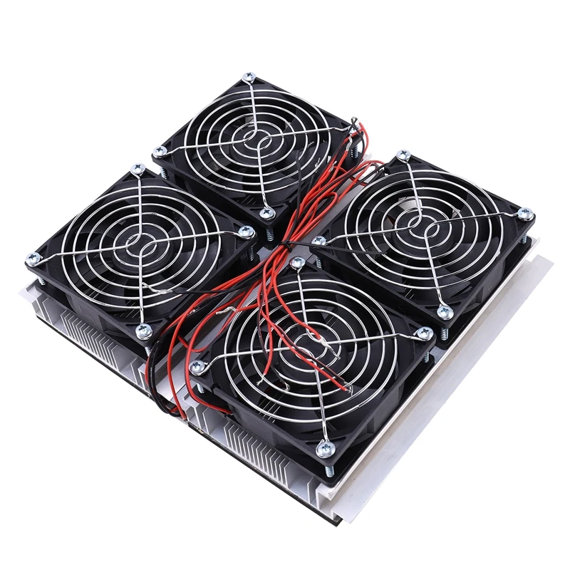 Semiconductor Peltier Cooler 240W Semiconductor Refrigeration Thermoelectric Peltier Cold Plate Cooler With Fan New
Semiconductor Peltier Cooler 240W Semiconductor Refrigeration Thermoelectric Peltier Cold Plate Cooler With Fan New