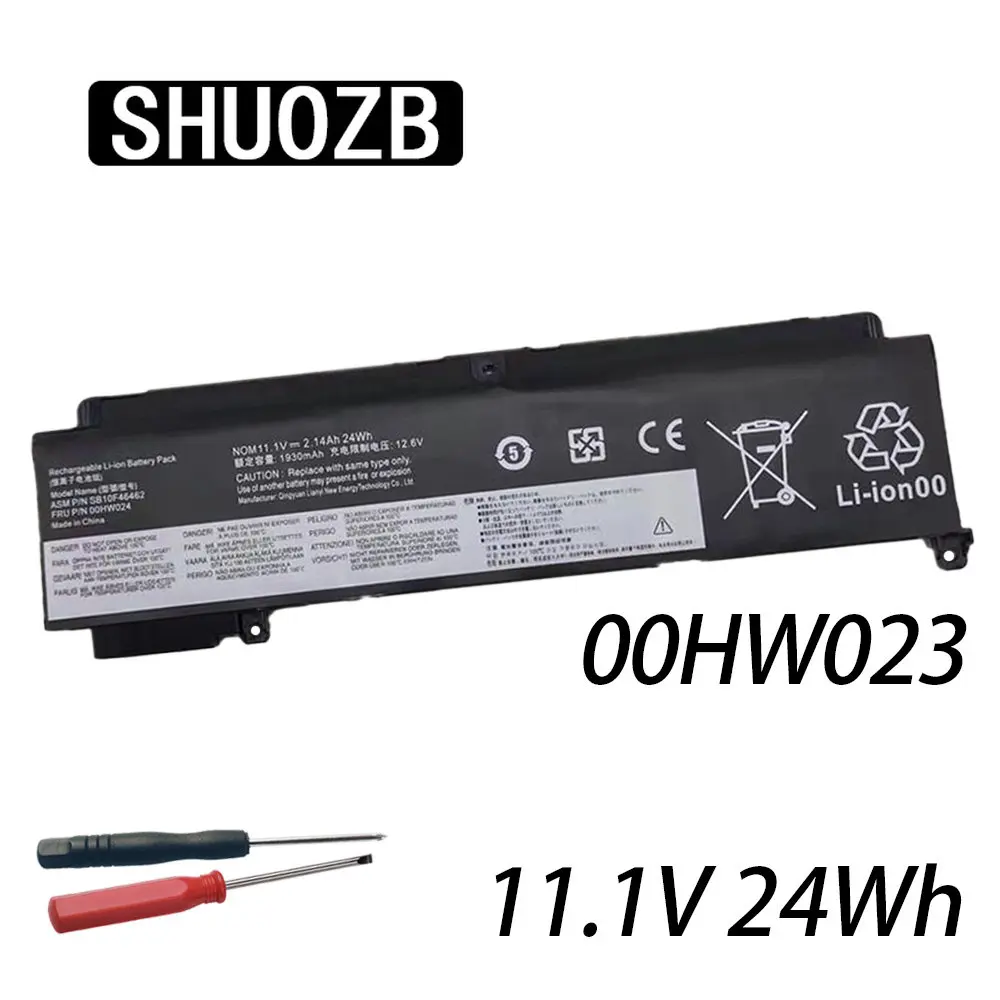 Аккумулятор SHUOZB 11,1 В 24 Вт/ч T460s для ноутбука Lenovo T470S 00HW024 00HW025 00HW022 00HW023 01AV407 01AV406 SB10J79004 SB10F46463
Аккумулятор SHUOZB 11,1 В 24 Вт/ч T460s для ноутбука Lenovo T470S 00HW024 00HW025 00HW022 00HW023 01AV407 01AV406 SB10J79004 SB10F46463