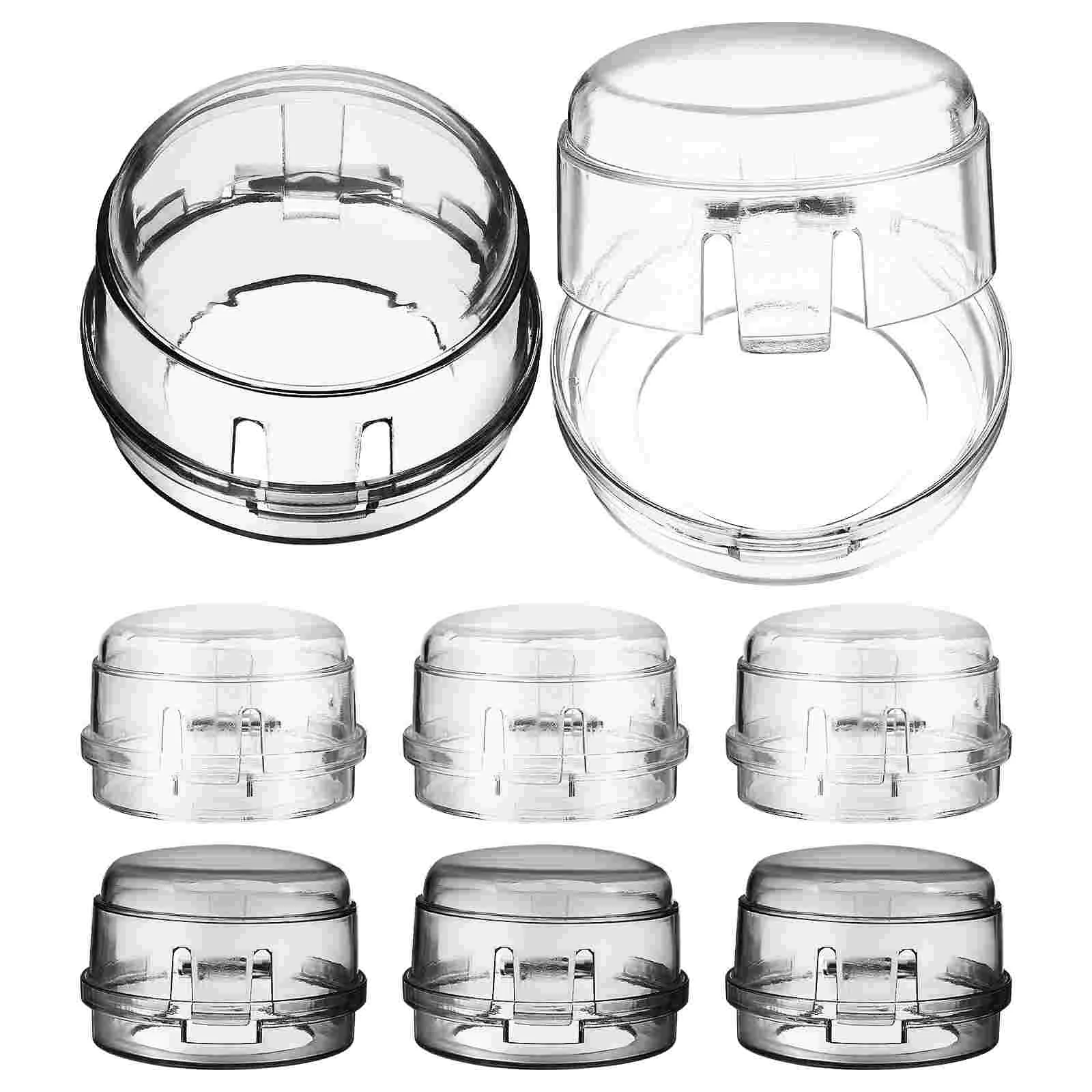 8 Pcs Large Hole Gas Switch Protective Cover Clear Stove Button Covers Knob Guards Safety Pvc Baby Kid
8 Pcs Large Hole Gas Switch Protective Cover Clear Stove Button Covers Knob Guards Safety Pvc Baby Kid