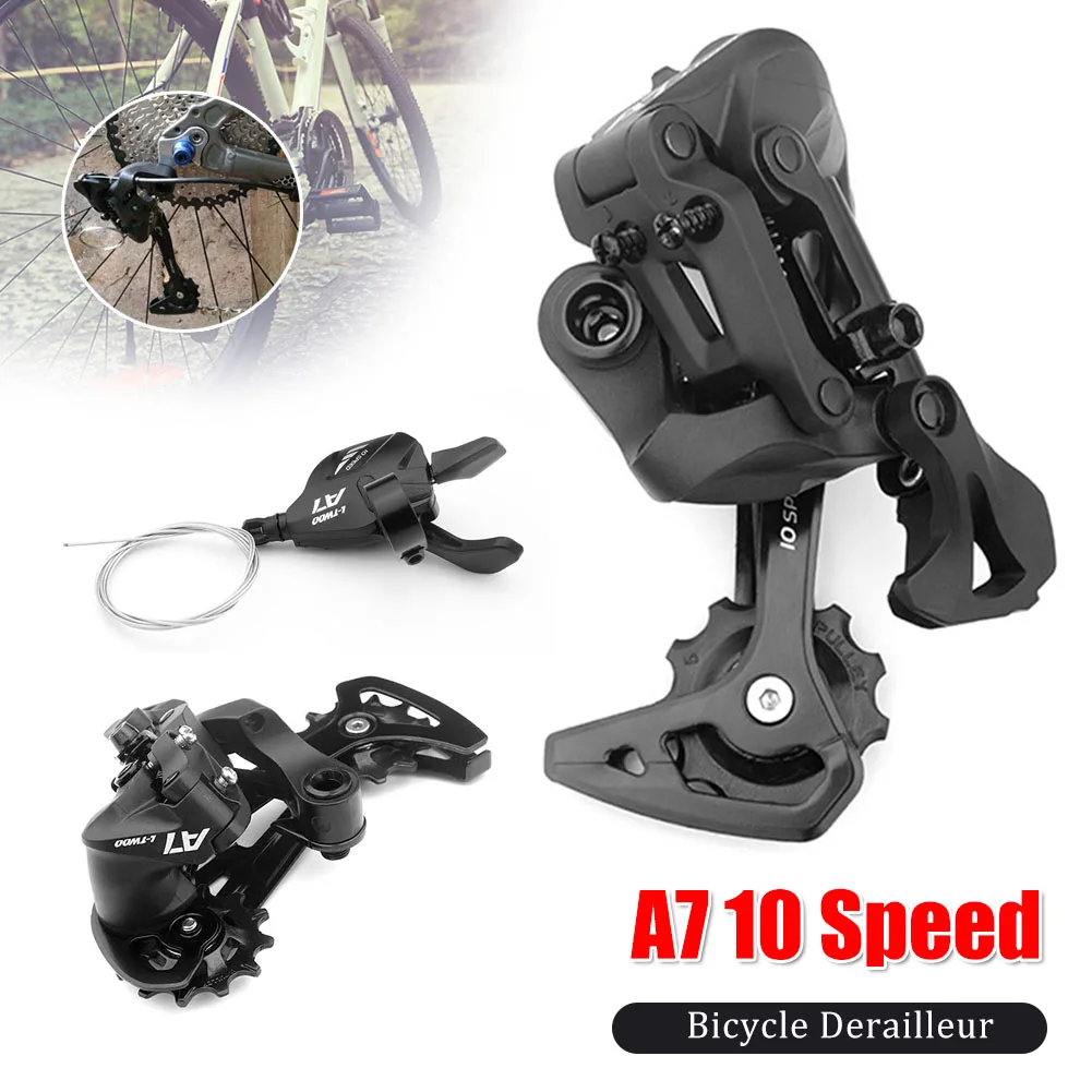 10 Speed Derailleurs Trigger Groupset A7 Right Shifter 1x10S Switches Rear Derailleur MTB Bike Parts Compatible SRAM SHIMANO
10 Speed Derailleurs Trigger Groupset A7 Right Shifter 1x10S Switches Rear Derailleur MTB Bike Parts Compatible SRAM SHIMANO