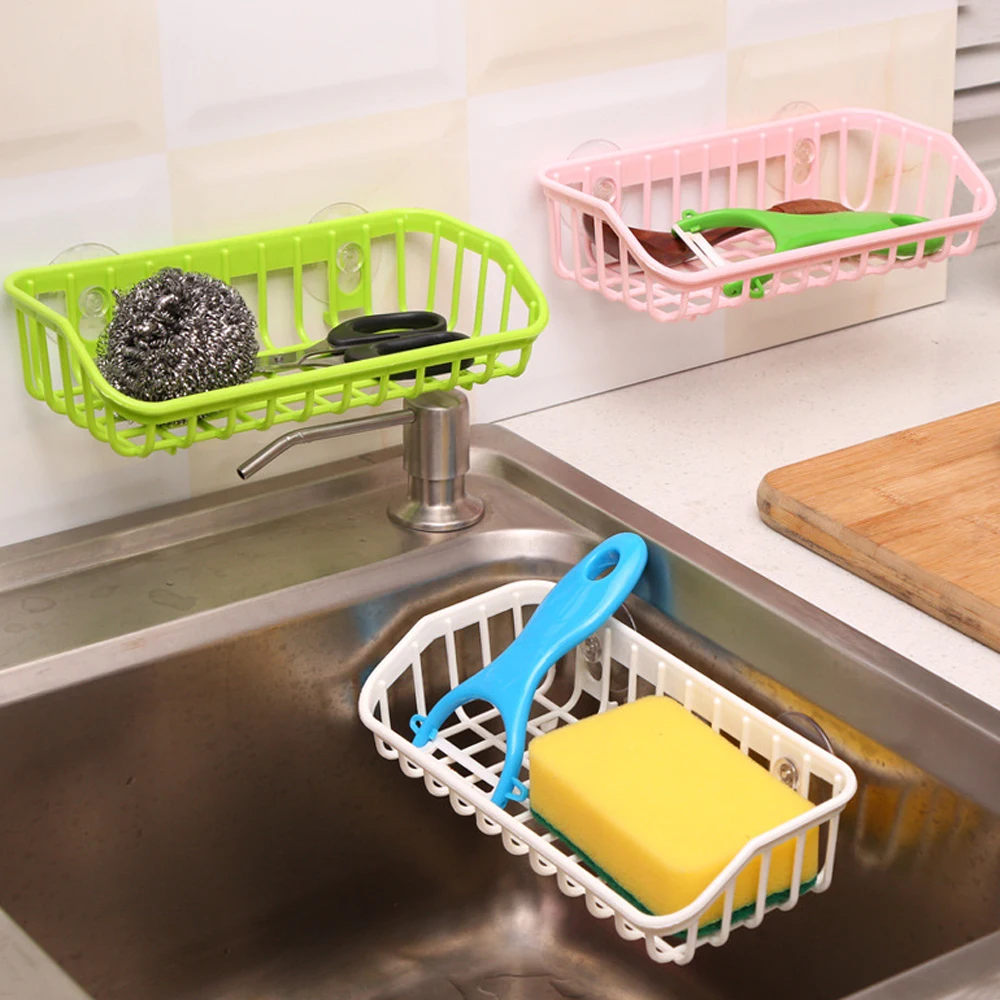 Drain Rack Sink Shelf Multifunctional Durable Suction Cup Dishwashing Sponge Holder Hanging Storage Rack Kitchen Accessories
Drain Rack Sink Shelf Multifunctional Durable Suction Cup Dishwashing Sponge Holder Hanging Storage Rack Kitchen Accessories