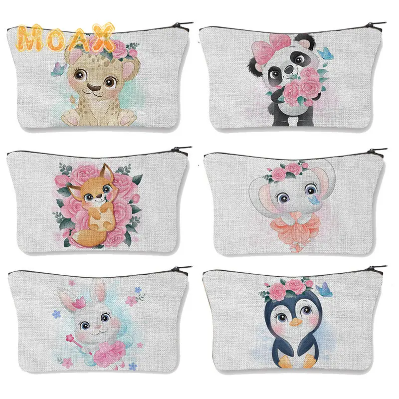 Kawaii Animal Print Clutch Female Cosmetic Pouch Trendy Toiletry Holder Canvas Pencil Case Purse Make Up Organizer Bag Portable
Kawaii Animal Print Clutch Female Cosmetic Pouch Trendy Toiletry Holder Canvas Pencil Case Purse Make Up Organizer Bag Portable