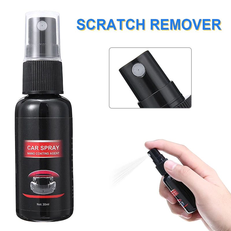 30ml Nano Car Scratch Removal Spray Repair Nano Spray Car Scratch Repairing Polish Spray Car Ceramic Coating for Auto Paint Care
30ml Nano Car Scratch Removal Spray Repair Nano Spray Car Scratch Repairing Polish Spray Car Ceramic Coating for Auto Paint Care