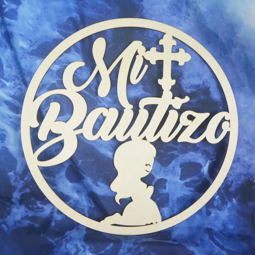 Mi Bautizo Wood Signs Backdrop Signs Party Decorations Mi Primera First Holy Comunion Girl/Boy Sign Wall Hanging Round Decor
Mi Bautizo Wood Signs Backdrop Signs Party Decorations Mi Primera First Holy Comunion Girl/Boy Sign Wall Hanging Round Decor