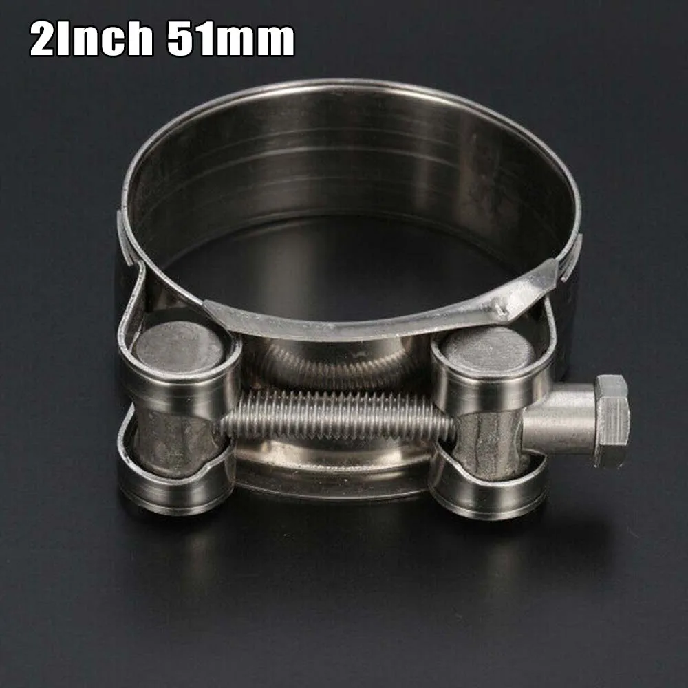 Motorcycle 2In Band Exhaust Pipe Clamp Calipers Stainless Steel Universal 51-61mm 593935 For 51mm Slip-on Type Motorcycle Muffle
Motorcycle 2In Band Exhaust Pipe Clamp Calipers Stainless Steel Universal 51-61mm 593935 For 51mm Slip-on Type Motorcycle Muffle