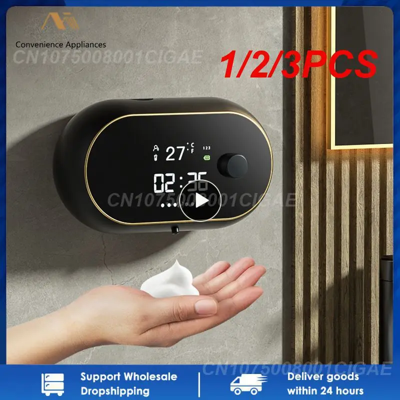 1/2/3PCS Automatic Wall Hanging Foaming Soap Dispenser Contactless Sensor Charging Smart Foaming Machine Liquid Dispenser Hand
1/2/3PCS Automatic Wall Hanging Foaming Soap Dispenser Contactless Sensor Charging Smart Foaming Machine Liquid Dispenser Hand