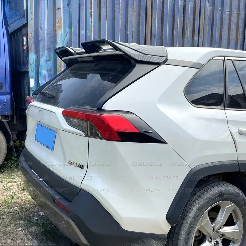 Для Toyota новый спойлер RAV4 2020-2022 ABS глянцевый черный/углеродный вид большой стиль задний спойлер на крышу багажник крыло комплект кузова аксессуары
Для Toyota новый спойлер RAV4 2020-2022 ABS глянцевый черный/углеродный вид большой стиль задний спойлер на крышу багажник крыло комплект кузова аксессуары