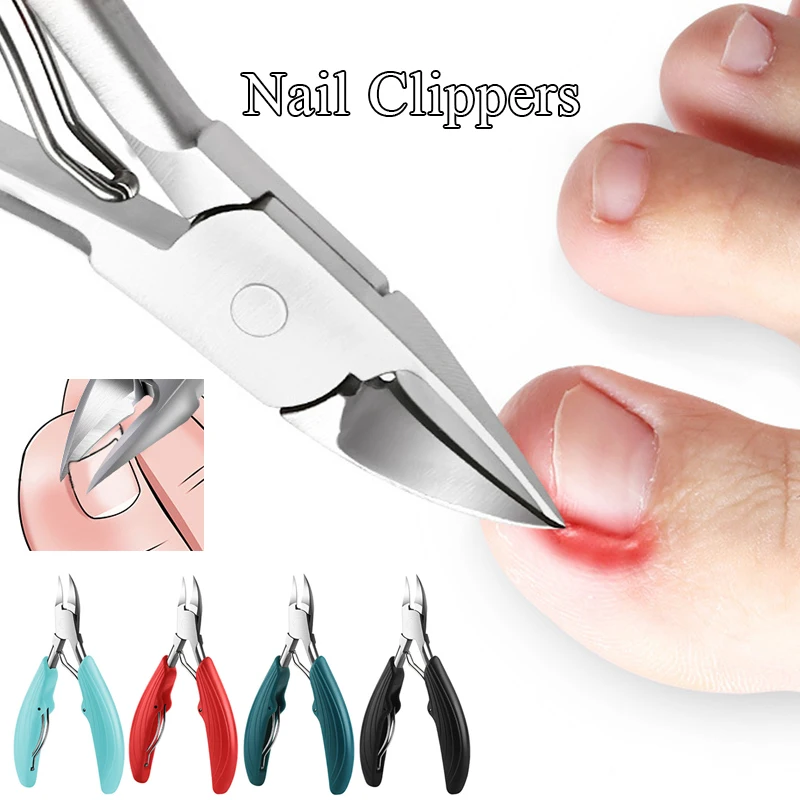 Toenail Nail Clippers Stainless Steel Nail Cutter Professional Ingrown Paronychia Cutters Dead Skin Remove Pedicure Tools
Toenail Nail Clippers Stainless Steel Nail Cutter Professional Ingrown Paronychia Cutters Dead Skin Remove Pedicure Tools