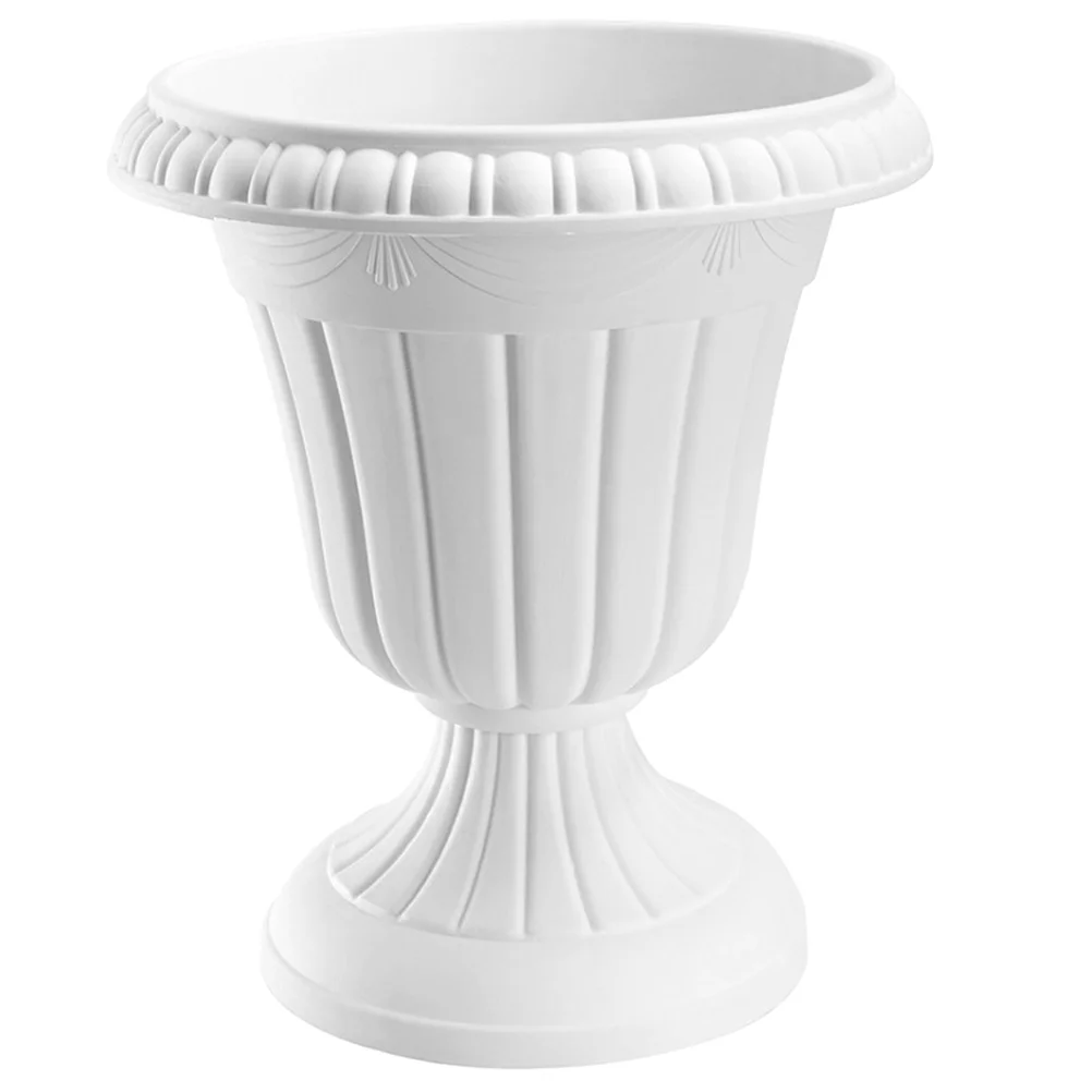 Vintage Flower Pot Pots Outdoor Garden Roman Pillar Tall Urn Planter White Holder Flowerpot
Vintage Flower Pot Pots Outdoor Garden Roman Pillar Tall Urn Planter White Holder Flowerpot