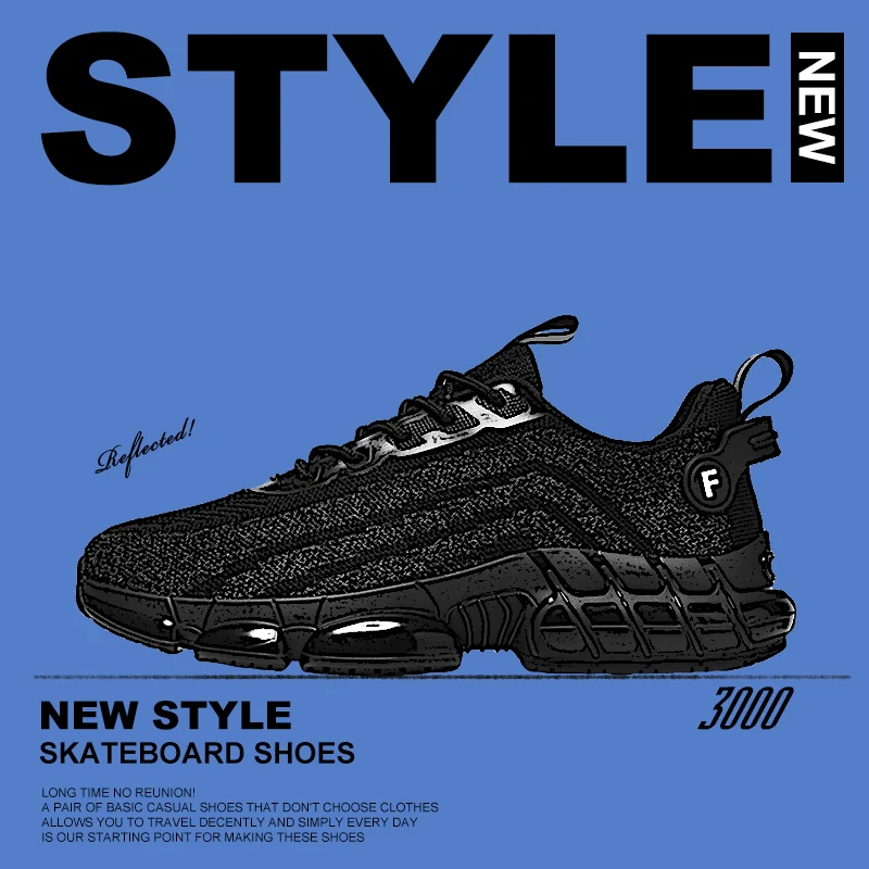 Fujeak 2023 Trainer Race Shoes Fashion Casual Mens Shoes Breathable Running Shoes Trendy Lightweight Ankle Shoe Classic Sneakers
Fujeak 2023 Trainer Race Shoes Fashion Casual Mens Shoes Breathable Running Shoes Trendy Lightweight Ankle Shoe Classic Sneakers