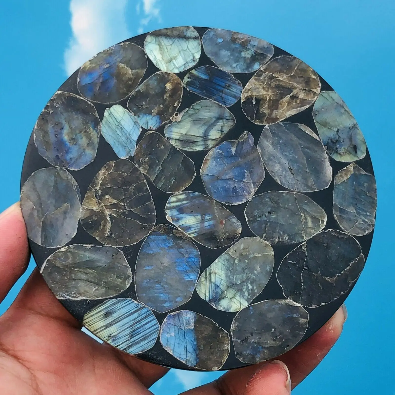 Натуральный редкий фотоэлемент feldspar, кварцевый кристаллический диск, здоровый 10 см
Натуральный редкий фотоэлемент feldspar, кварцевый кристаллический диск, здоровый 10 см