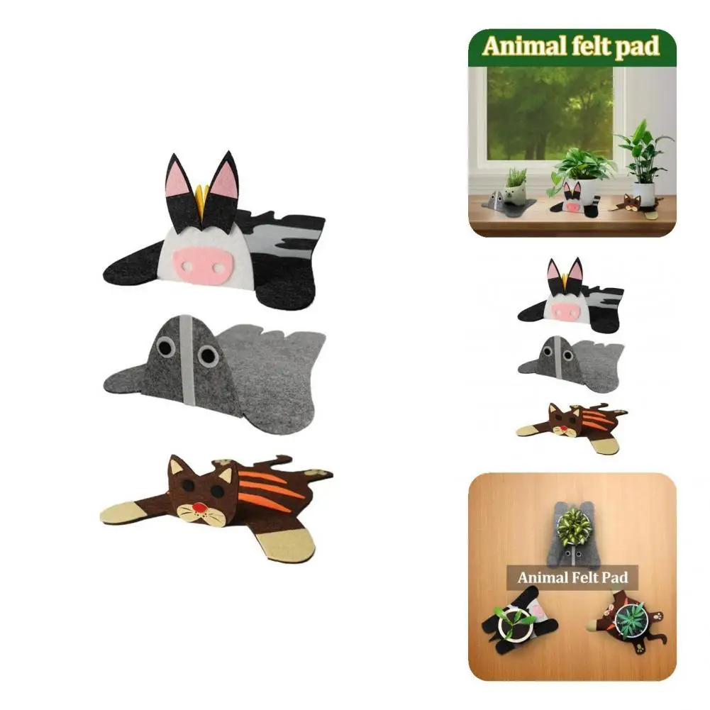 Flowerpot Pad Unique Fadeless Eco-friendly Adorable Animal Shape Flowerpot Pad for Decoration Plant Pot Pad Planter Pad
Flowerpot Pad Unique Fadeless Eco-friendly Adorable Animal Shape Flowerpot Pad for Decoration Plant Pot Pad Planter Pad