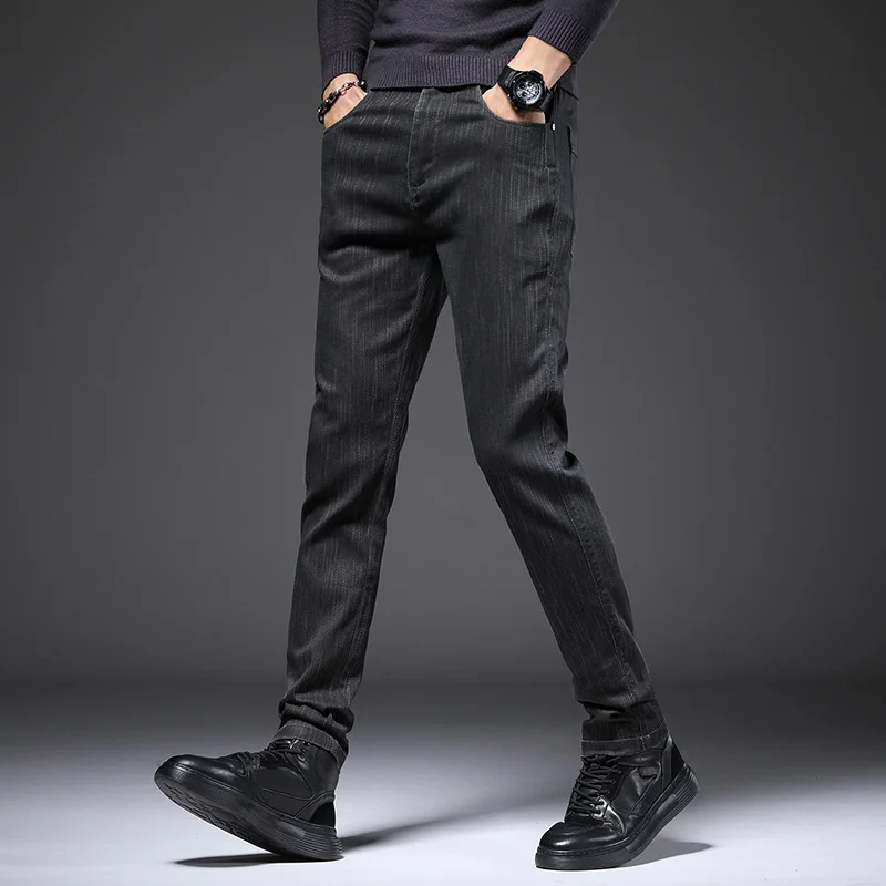 2023 New Spring Summer Cotton Casual Pants Men Classic Style Straight Slim Elastic Grey Black Trousers Male Brand Clothes 28-38
2023 New Spring Summer Cotton Casual Pants Men Classic Style Straight Slim Elastic Grey Black Trousers Male Brand Clothes 28-38