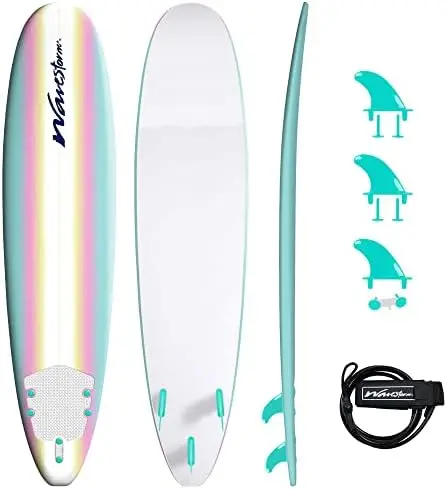 Classic Soft Top Foam 8ft Surfboard 
Classic Soft Top Foam 8ft Surfboard