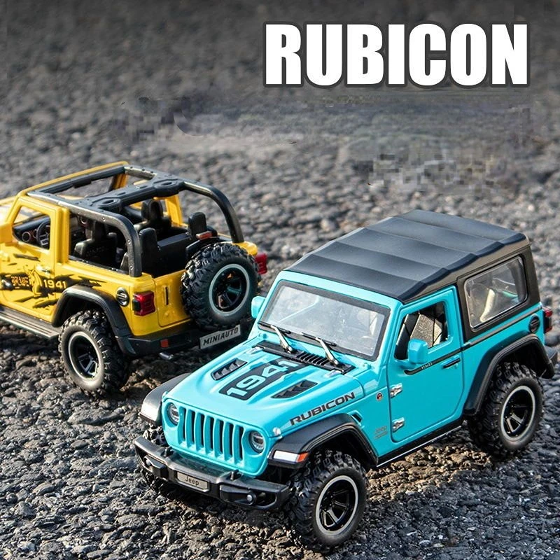 Модель автомобиля Jeeps Wrangler Rubicon 1941 из сплава в масштабе 1:32, Литые металлические Автомобили со звуком светильник, игрушечная машинка для мальчиков
Модель автомобиля Jeeps Wrangler Rubicon 1941 из сплава в масштабе 1:32, Литые металлические Автомобили со звуком светильник, игрушечная машинка для мальчиков