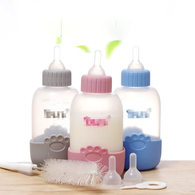 2022 Новая Универсальная бутылка для питомцев 100 мл силиконовые штанги для котят и собак принадлежности для питомцев ручная бутылка 
2022 Новая Универсальная бутылка для питомцев 100 мл силиконовые штанги для котят и собак принадлежности для питомцев ручная бутылка