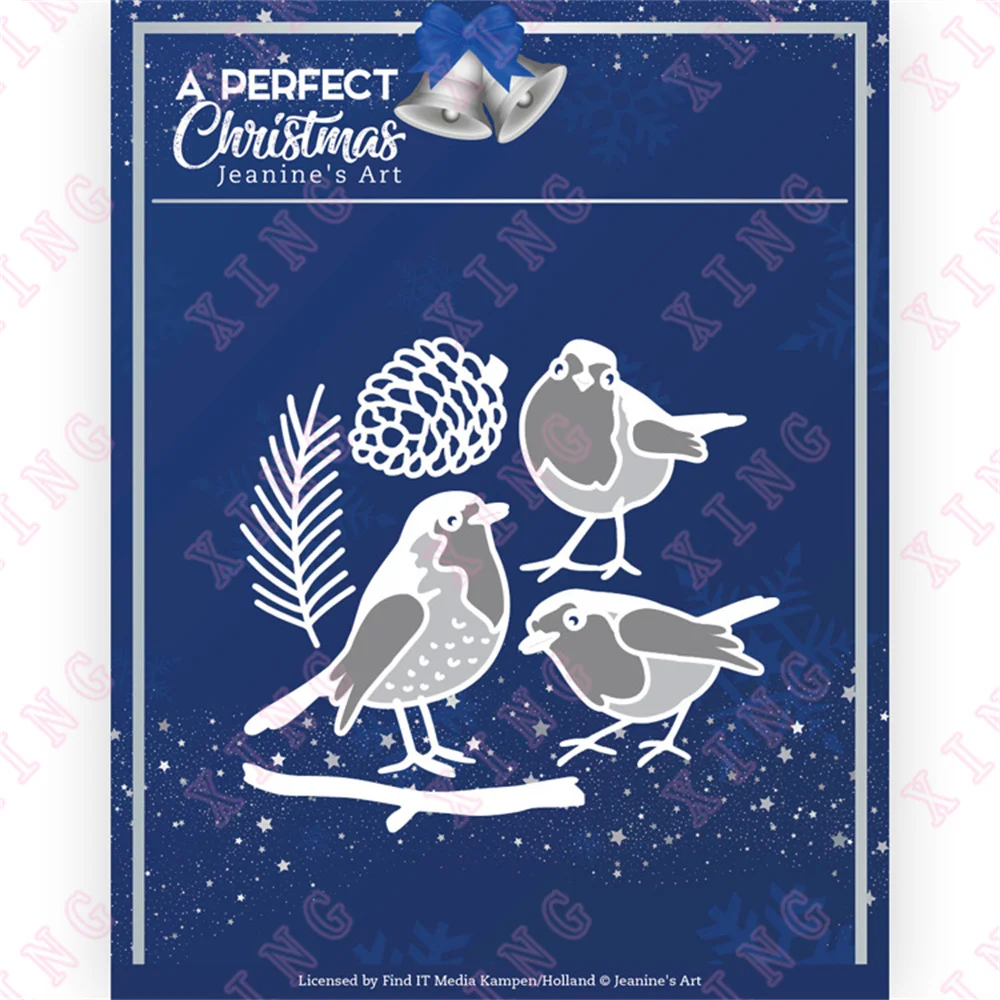 2022 New Diy Scrapbook Decoration Mold Christmas Birds Metal Cutting Dies Diy Greeting Card Handmade Embossing Reusable Template
2022 New Diy Scrapbook Decoration Mold Christmas Birds Metal Cutting Dies Diy Greeting Card Handmade Embossing Reusable Template