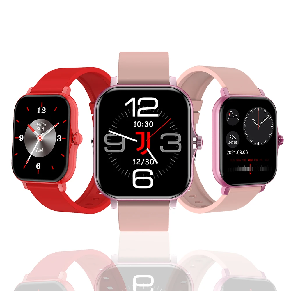 Smart Watch Woman Smartwatch Full Touch Screen Knob Rotation Fitness Tracker Ladies Watches for Women For Xiaomi Iphone Android
Smart Watch Woman Smartwatch Full Touch Screen Knob Rotation Fitness Tracker Ladies Watches for Women For Xiaomi Iphone Android
