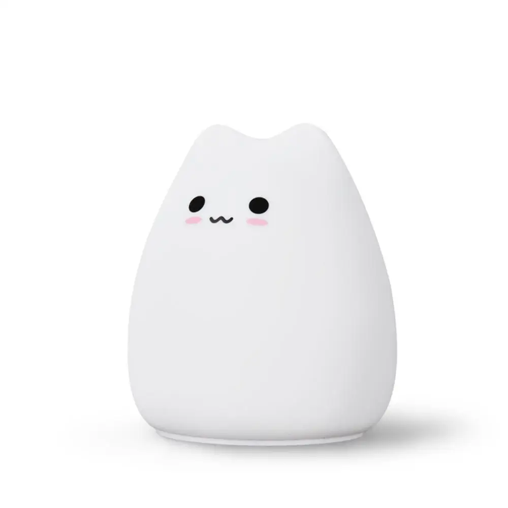 Mini Portable Soft Silicone Cartoon LED Colorful Night Light Lamp Home Decor Night Lights Lighting
Mini Portable Soft Silicone Cartoon LED Colorful Night Light Lamp Home Decor Night Lights Lighting
