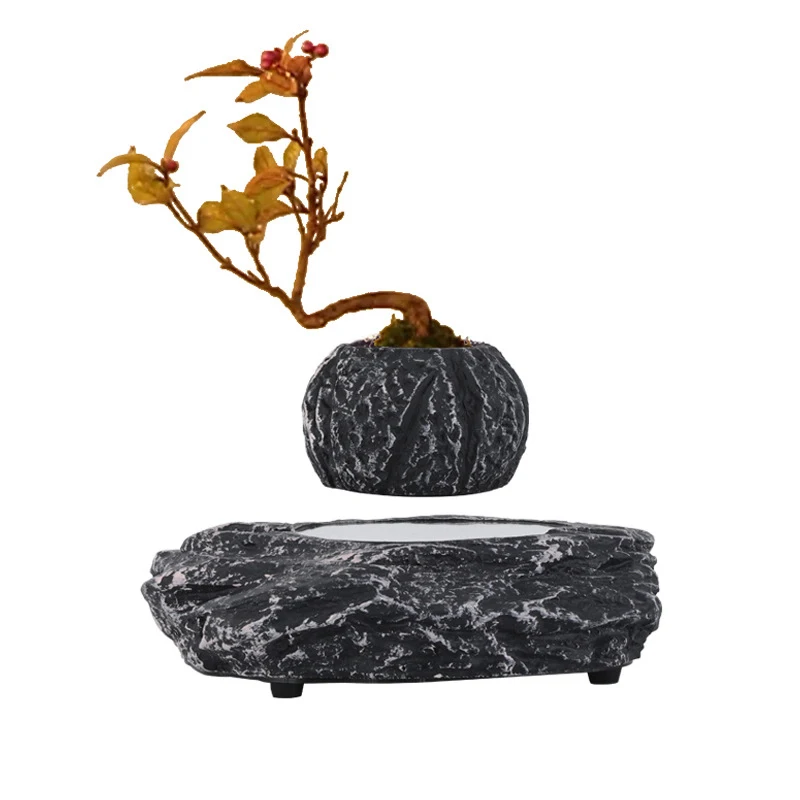 Maglev Potted Plant Pots Simple Home Decoration Desktop Office Cafe Magnetic Levitation Plant Garden Imitation Stone Flower Pot
Maglev Potted Plant Pots Simple Home Decoration Desktop Office Cafe Magnetic Levitation Plant Garden Imitation Stone Flower Pot