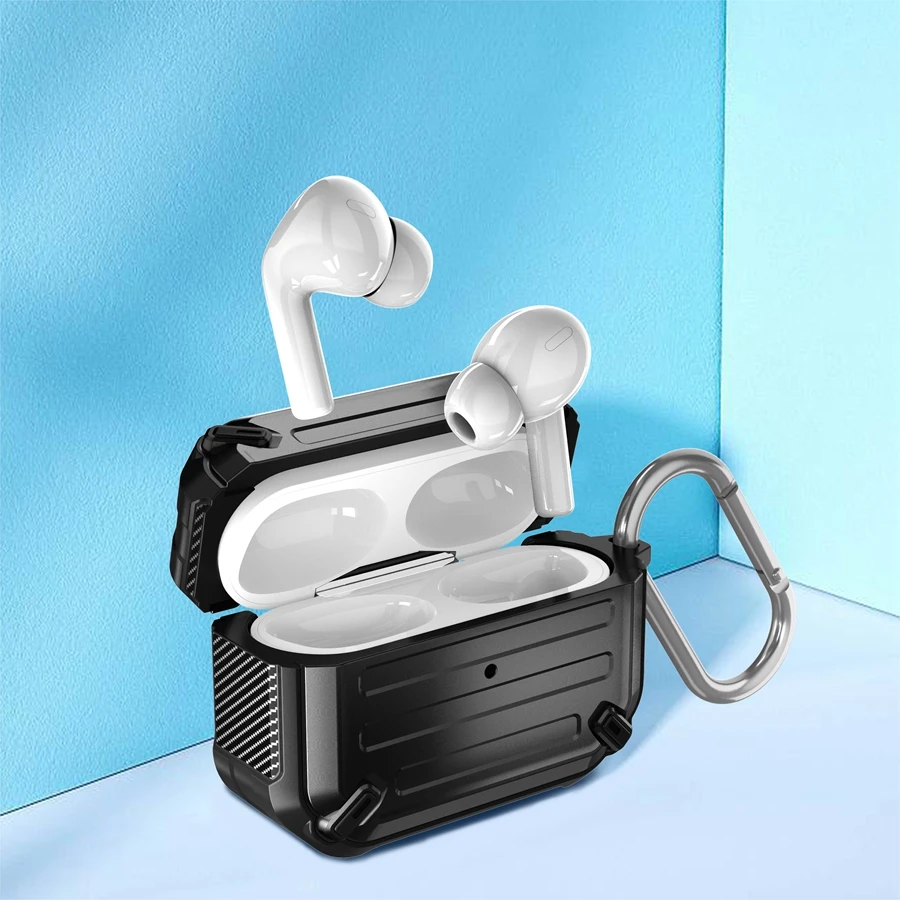 Full-Body Rugged Protective Case For Apple AirPods 1 & 2 Pro Earbuds Waterproof Charging Case Protective Cover Bags 
Full-Body Rugged Protective Case For Apple AirPods 1 & 2 Pro Earbuds Waterproof Charging Case Protective Cover Bags