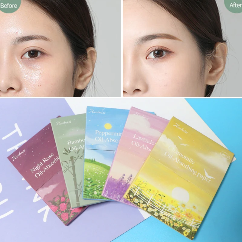 200sheets Portable Face Oil Absorbent Paper Oil Control Wipes Oil Blotting Sheets Matting Tissue Beauty Makeup Face Clean Paper
200sheets Portable Face Oil Absorbent Paper Oil Control Wipes Oil Blotting Sheets Matting Tissue Beauty Makeup Face Clean Paper