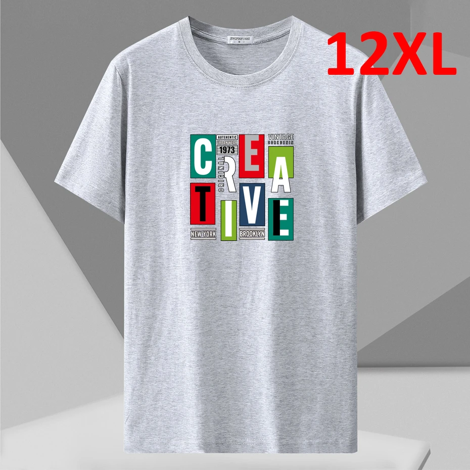 9 Color Summer T-shirts Men Plus Size 10XL 12XL Tshirt Casual Short Sleeve Tops Tees Male Cotton T Shirt Big Size 12XL Black Red
9 Color Summer T-shirts Men Plus Size 10XL 12XL Tshirt Casual Short Sleeve Tops Tees Male Cotton T Shirt Big Size 12XL Black Red