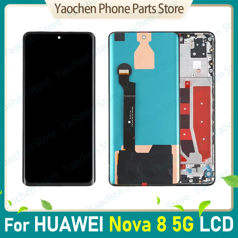 For Huawei Nova 8 5G Lcd Touch Screen Digitizer For Nova 8 ANG-AN00 Display Assembly With Tools
For Huawei Nova 8 5G Lcd Touch Screen Digitizer For Nova 8 ANG-AN00 Display Assembly With Tools